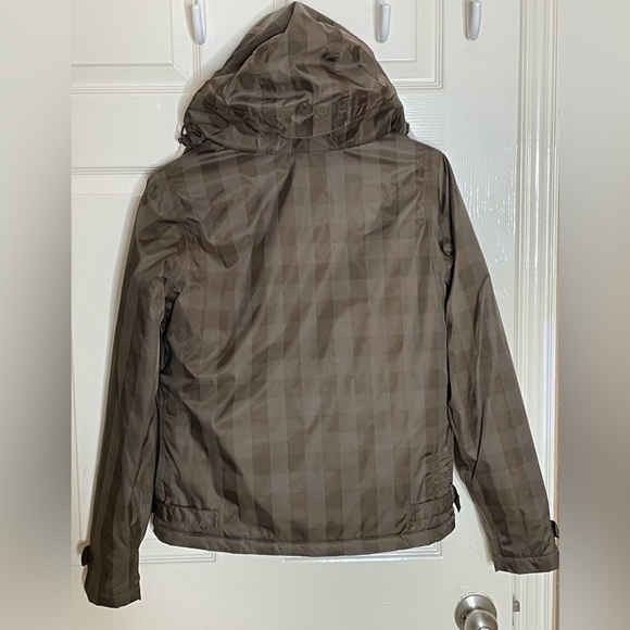 - Burton Duchess Women’s Plaid Brown Jacket Faux Fur XS​​​​​​​​​​​ - Picture 7 of 14